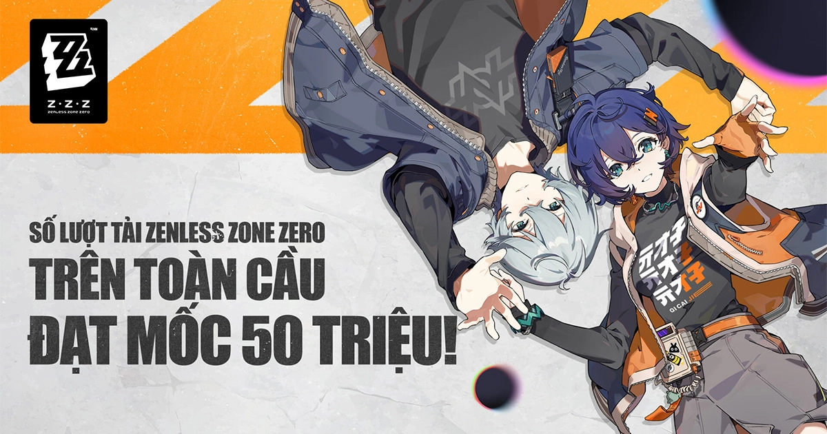 Zenless Zone Zero cán mốc 50 triệu lượt tải trên toàn cầu