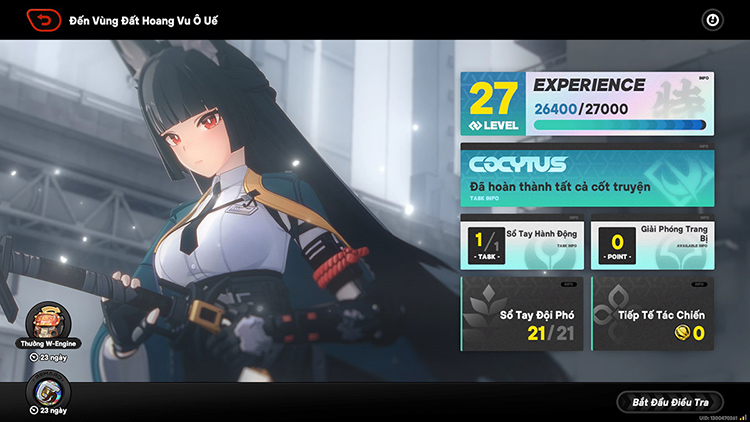 Bắt Đầu Điều Tra