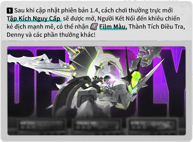 Sau khi cập nhật phiên bản 1.4, cách chơi thường trực mới Tập Kích Nguy Cấp sẽ được mở