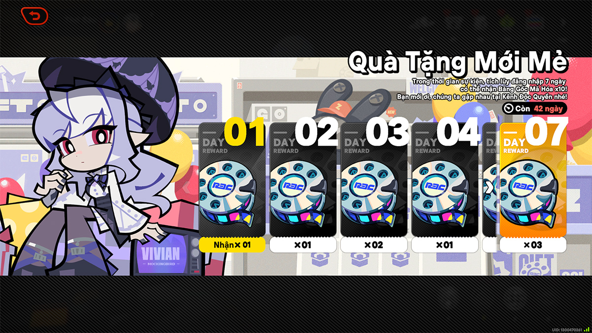 Quà Tặng Mới Mẻ phiên bản 1.7