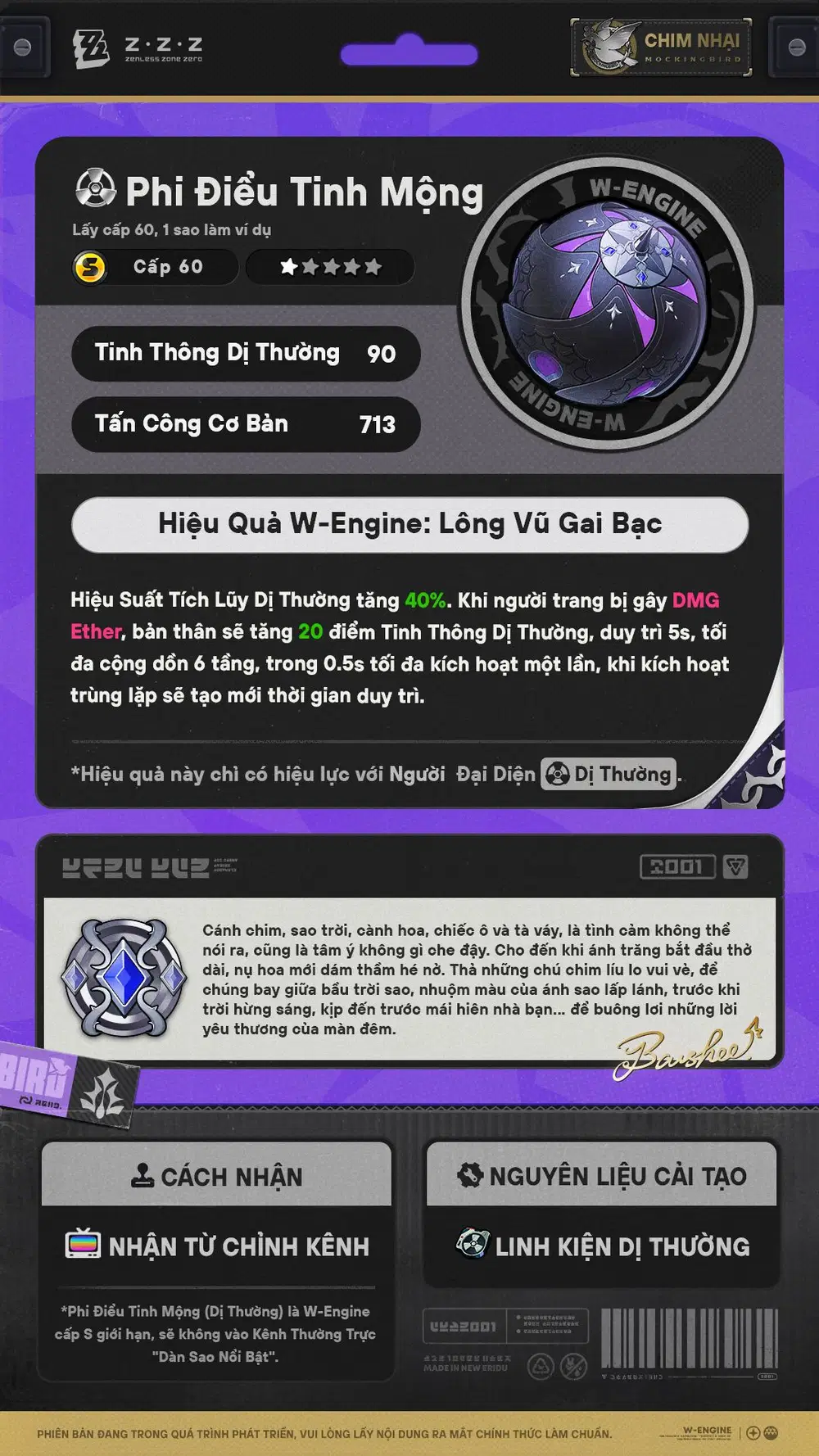 Phi Điểu Tinh Mộng