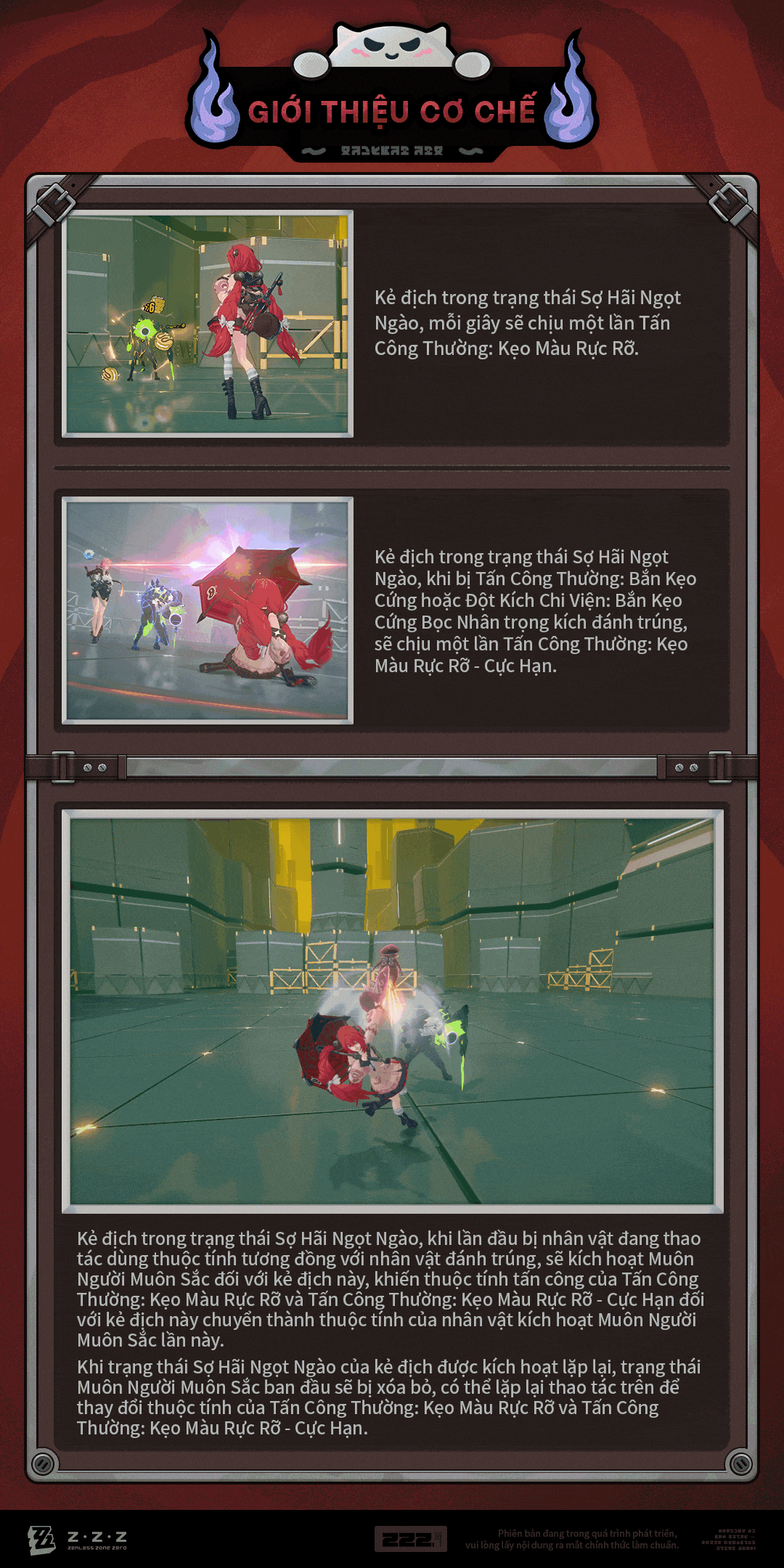 Cơ chế chiến đấu của Ukinami Yuzuha (Chi Viện - Vật Lý)