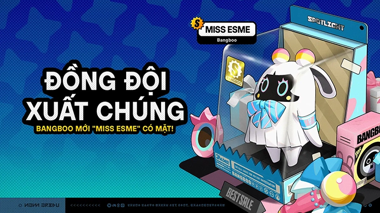 Miss Esme gia nhập "Đồng Đội Xuất Chúng"