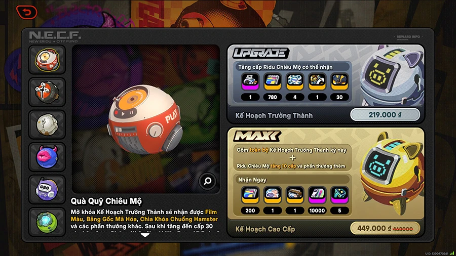 Mọi thứ cần biết về Ridu Chiêu Mộ phiên bản 2.3