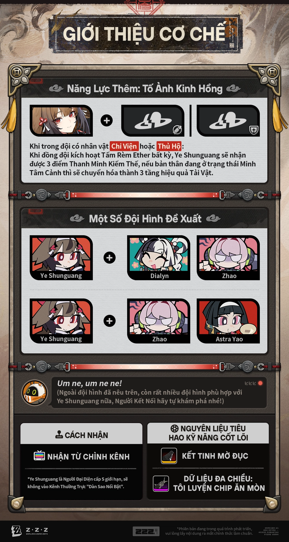 Năng Lực Thêm: Tố Ảnh Kinh Hồng