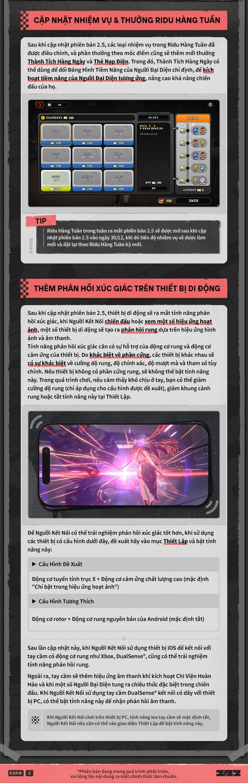 Chi tiết tối ưu cách chơi của Zenless Zone Zero 2.5