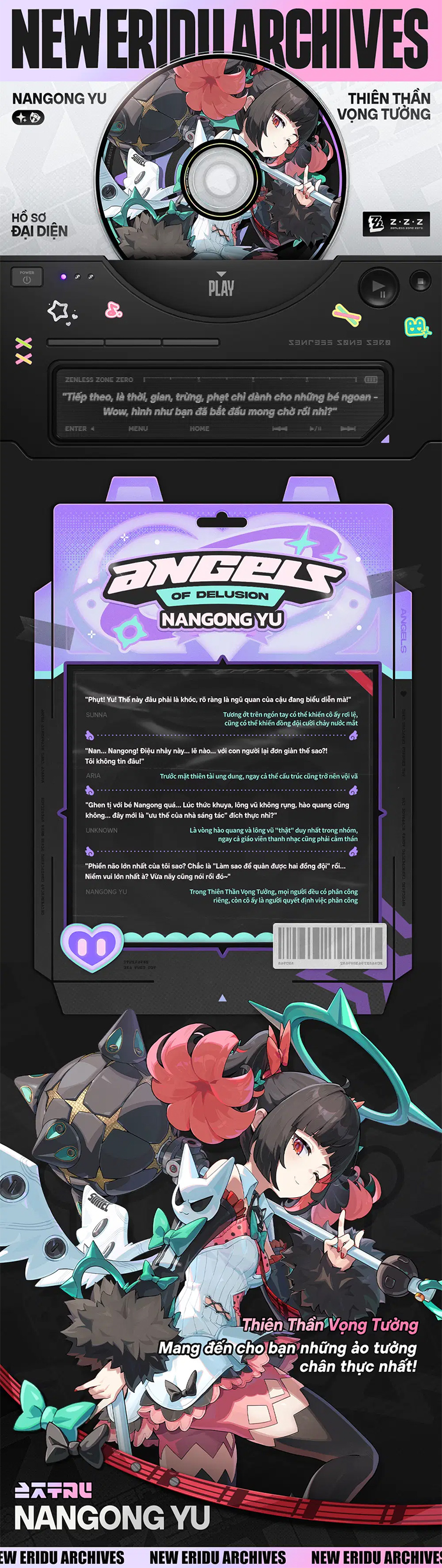 Nangong Yu sẽ ra mắt trong phiên bản 2.7