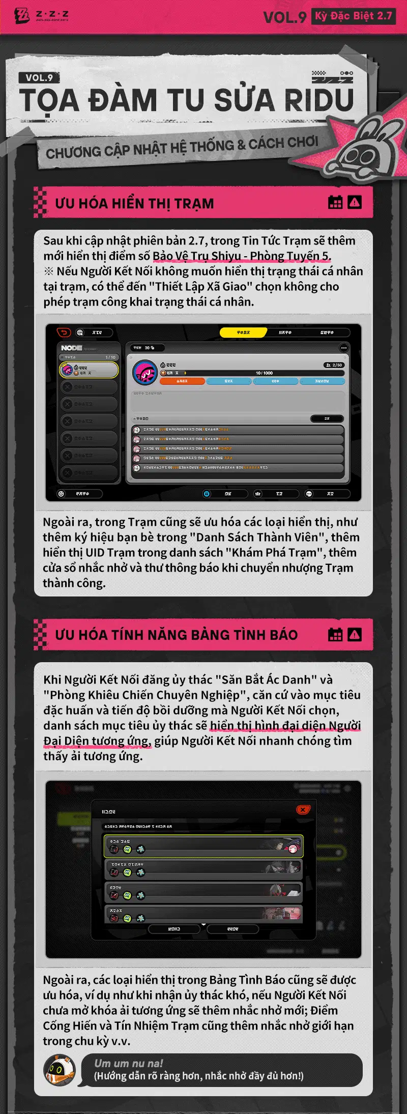 Ưu hóa hiển thị trạm