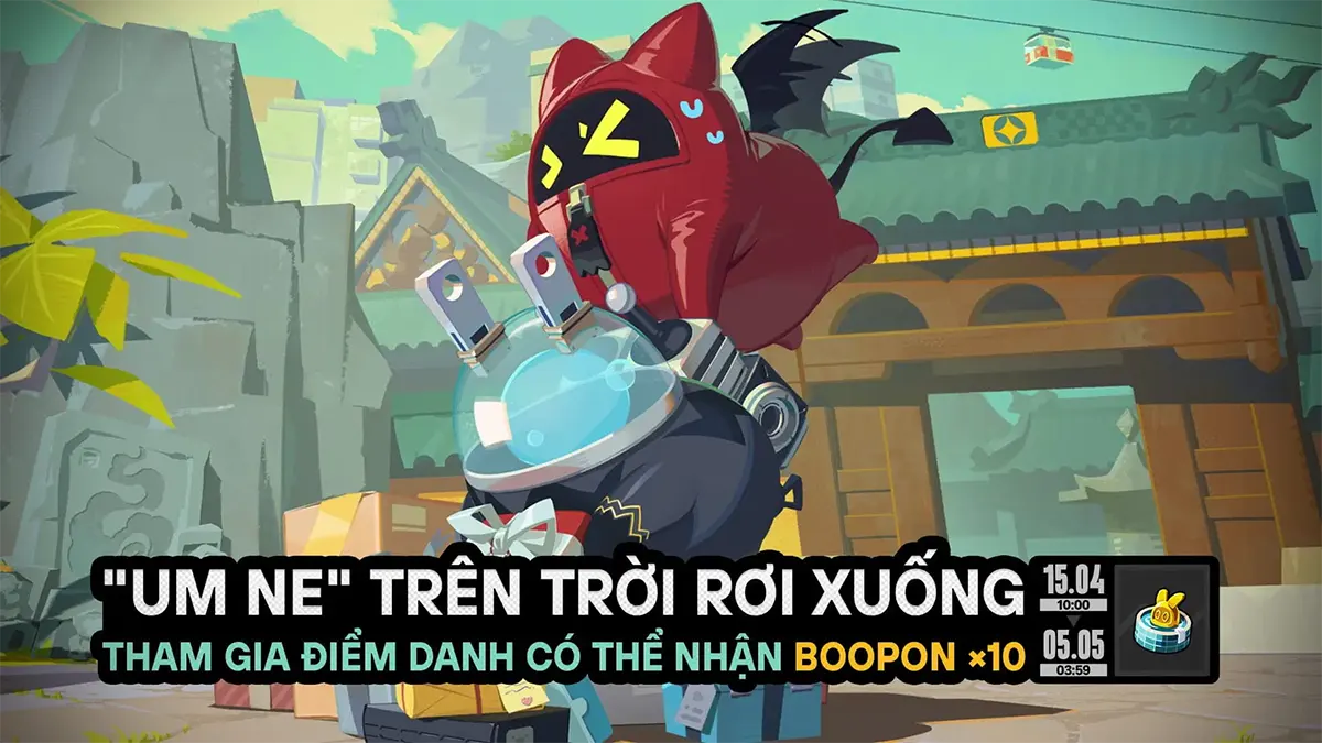 Hướng dẫn sự kiện Um Ne Trên Trời Rơi Xuống