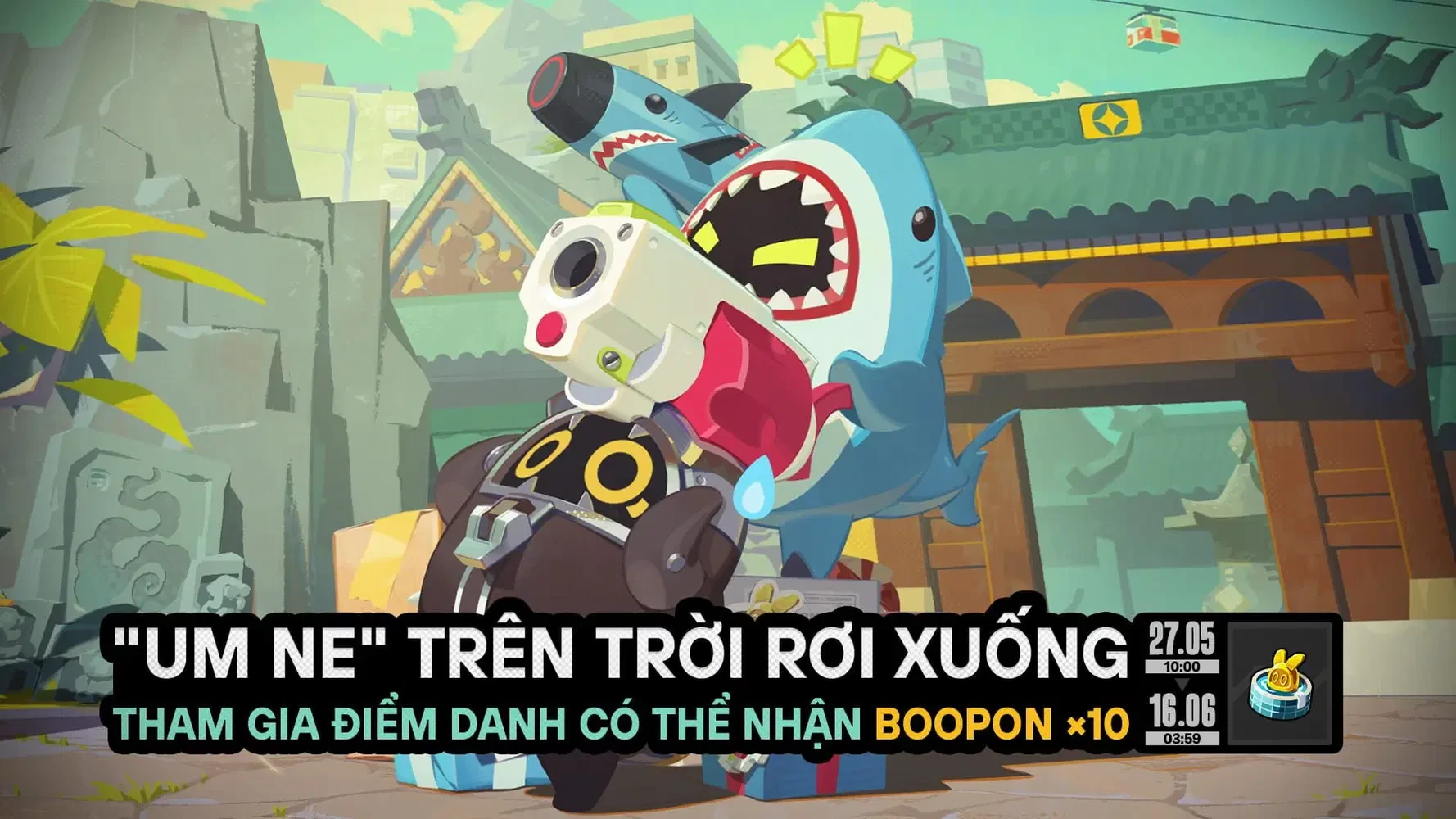 Hướng dẫn sự kiện Um Ne Trên Trời Rơi Xuống