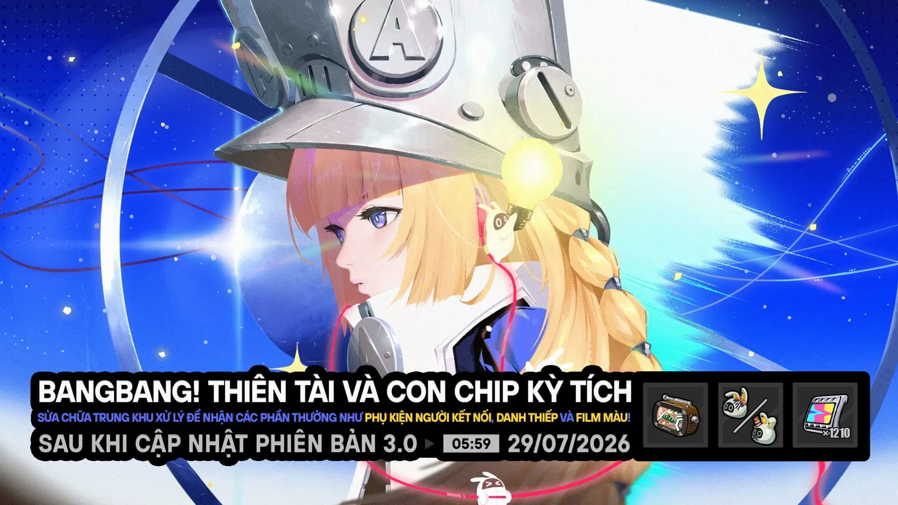 Hướng dẫn sự kiện Bangbang! Thiên Tài Và Con Chip Kỳ Tích
