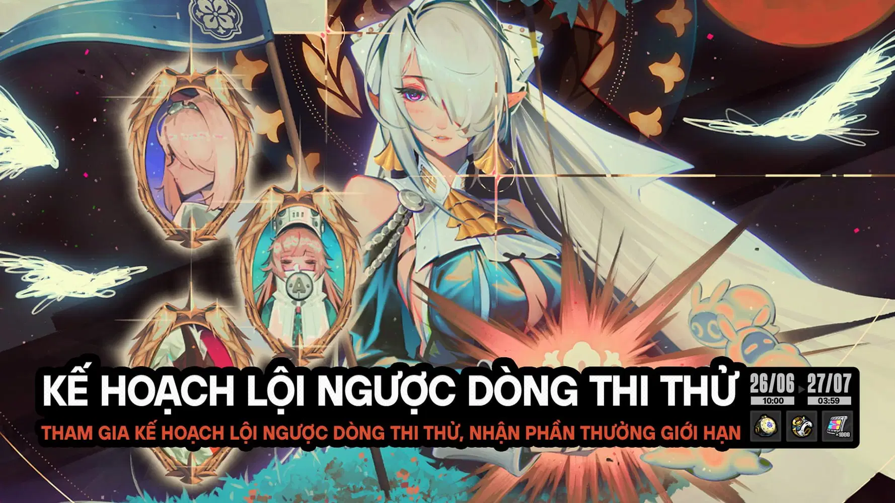 Hướng dẫn sự kiện Kế Hoạch Lội Ngược Dòng Thi Thử