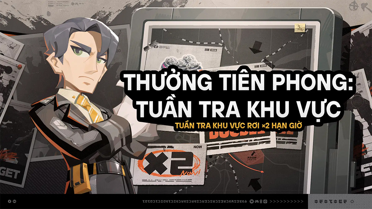 Mở Thưởng Tiên Phong: Tuần Tra Khu Vực phiên bản 3.0