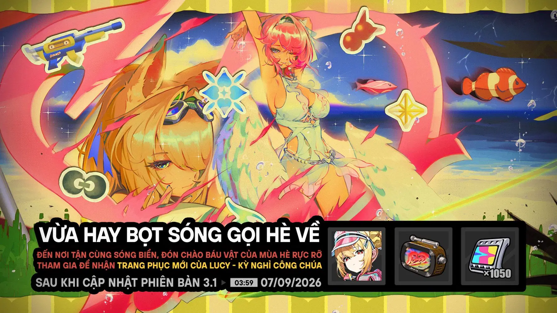 Vừa Hay Bọt Sóng Gọi Hè Về