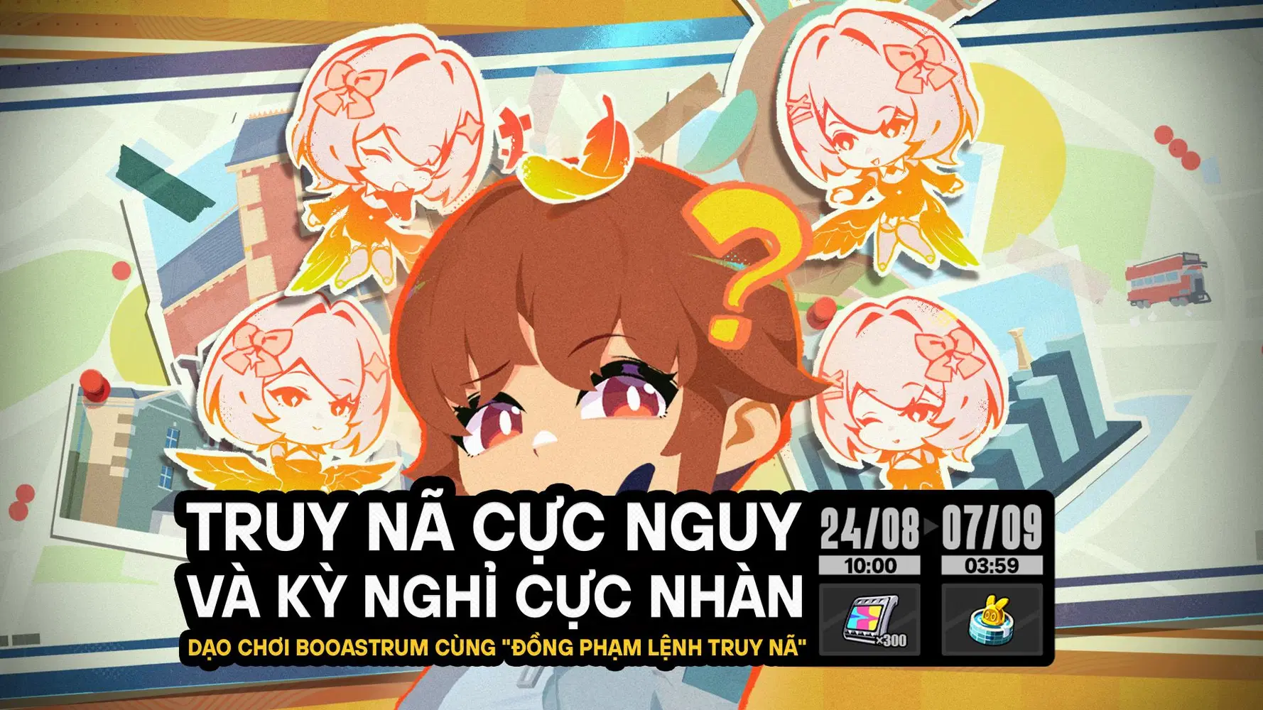 Hướng dẫn sự kiện Truy Nã Cực Nguy Và Kỳ Nghỉ Cực Nhàn