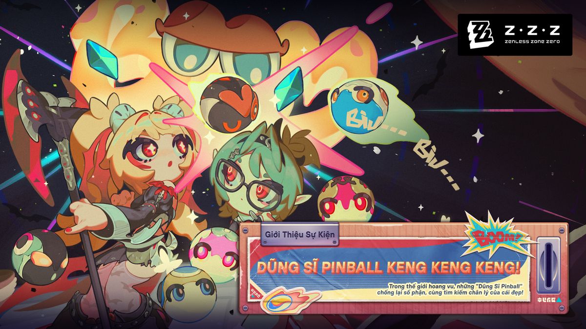 Dũng Sĩ Pinball Keng Keng Keng!