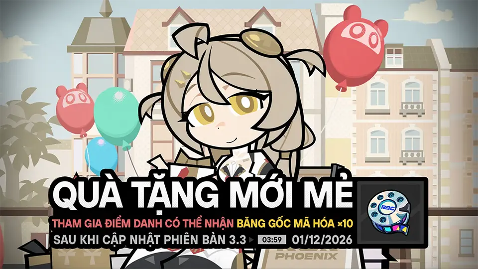 Phiên bản 3.3 tặng 10 Băng Gốc Mã Hóa miễn phí